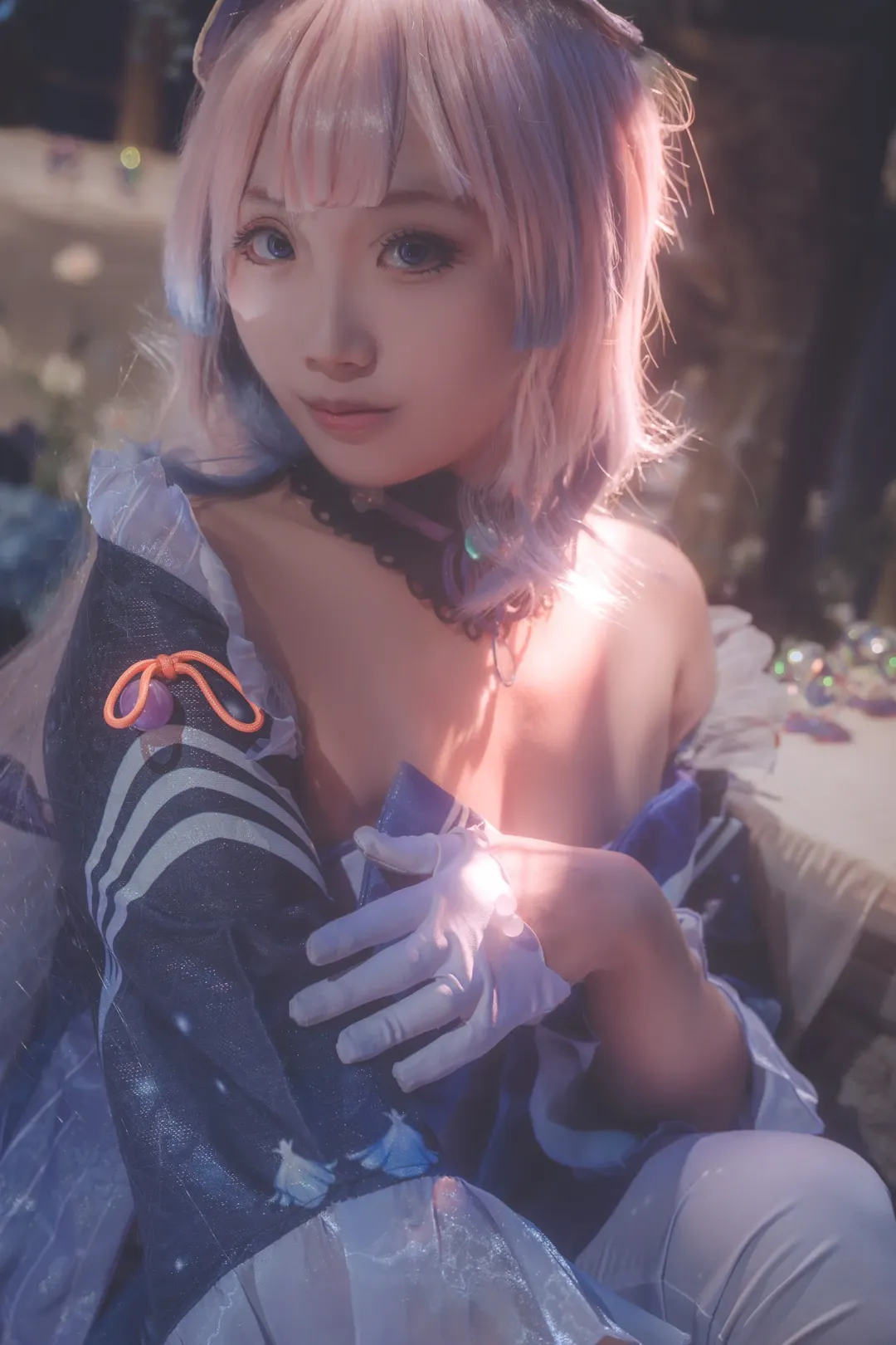 原神, 珊瑚宫心海cos, cosplay正片, 二次元角色扮演, 水下摄影造景 - 第7张