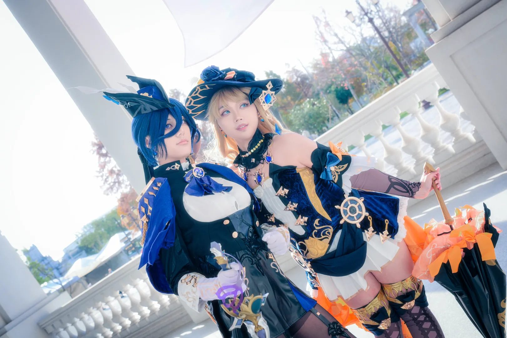 原神, cosplay摄影, 娜维娅cos, 枫丹cos, 克洛琳德cos - 第12张