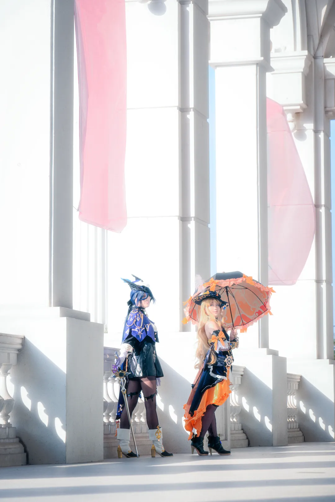 原神, cosplay摄影, 娜维娅cos, 枫丹cos, 克洛琳德cos - 第15张