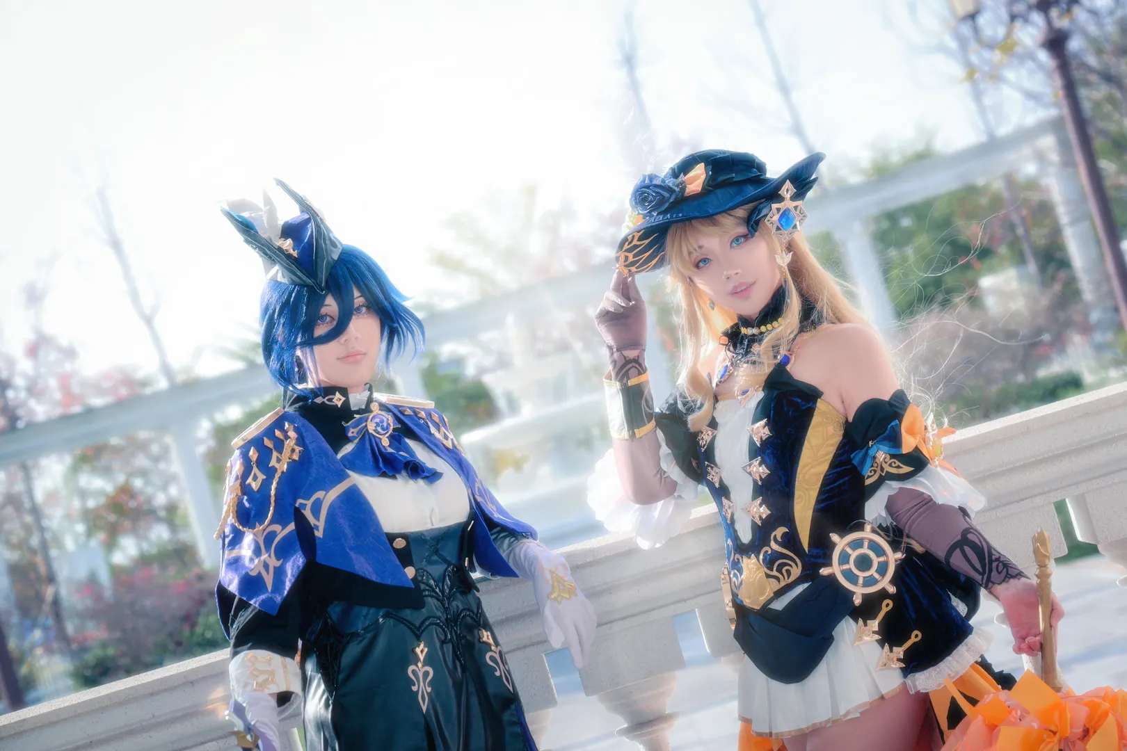 原神, cosplay摄影, 娜维娅cos, 枫丹cos, 克洛琳德cos - 第4张
