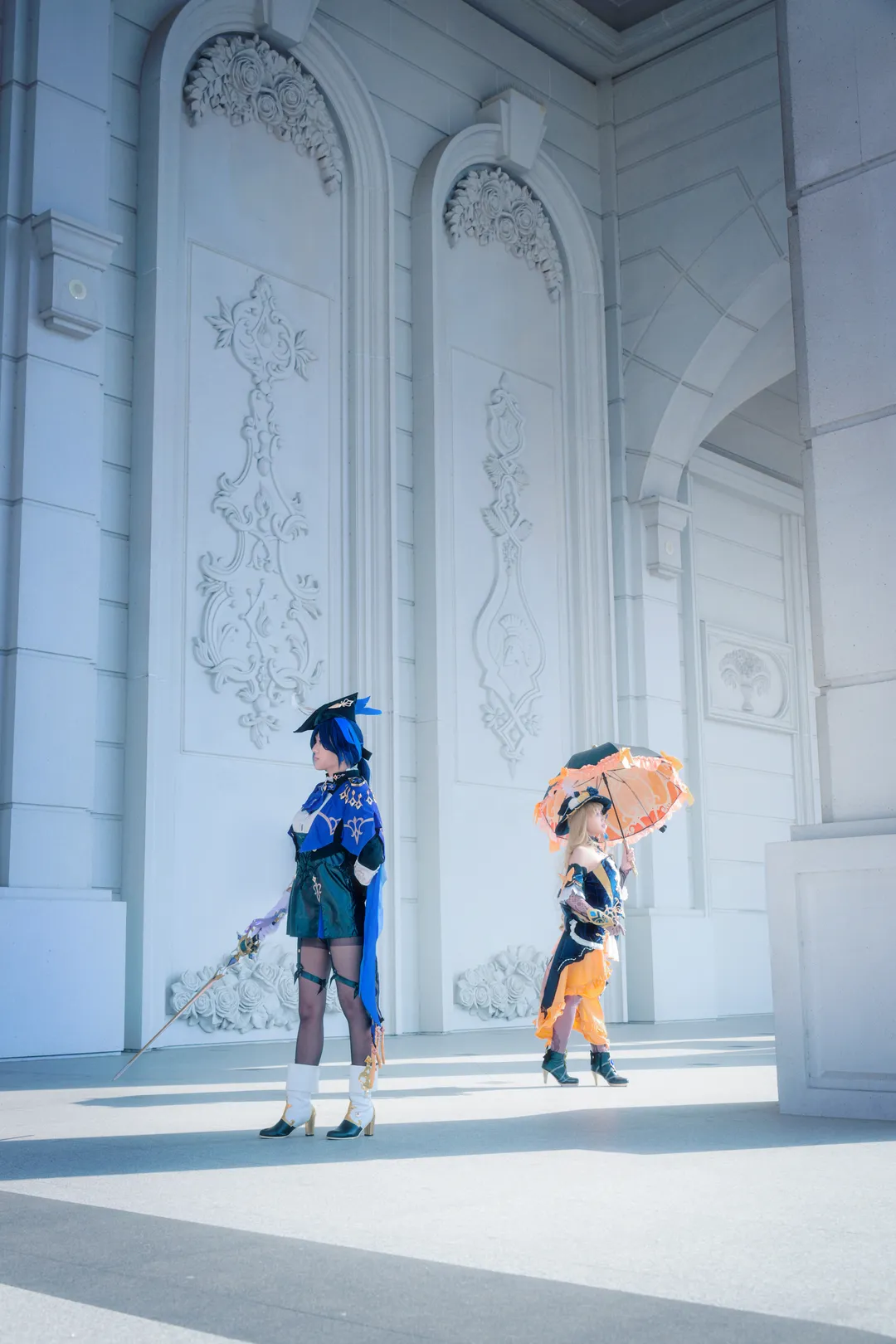 原神, cosplay摄影, 娜维娅cos, 枫丹cos, 克洛琳德cos - 第7张