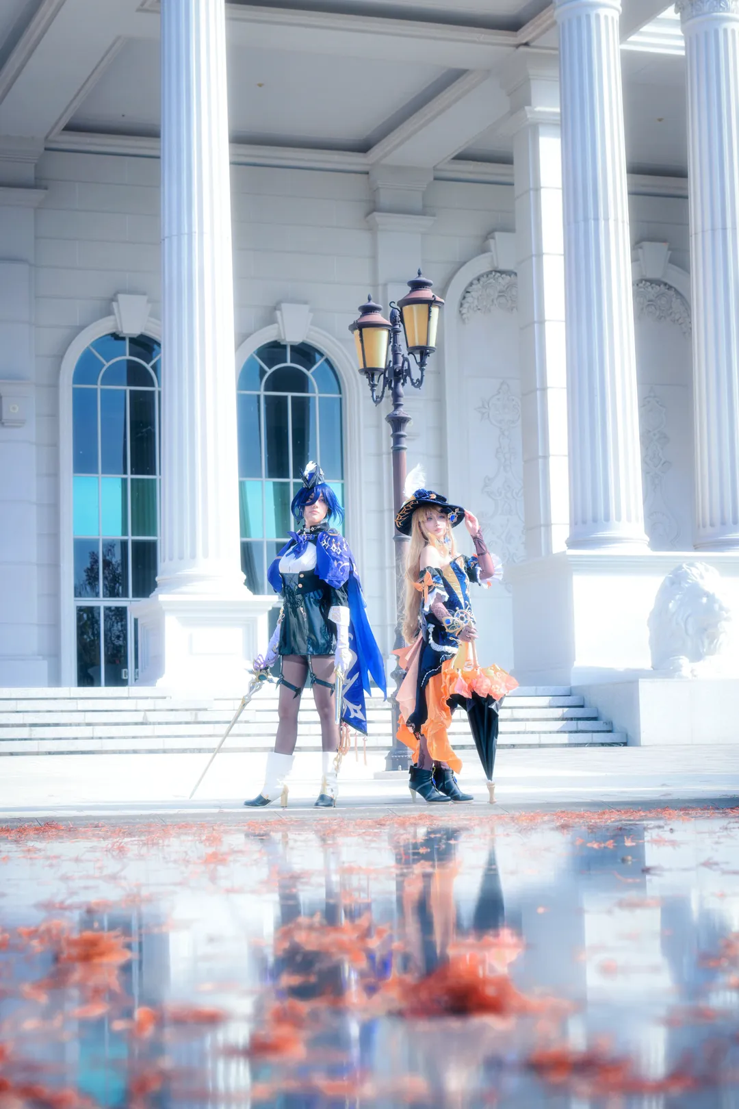 原神, cosplay摄影, 娜维娅cos, 枫丹cos, 克洛琳德cos - 第8张