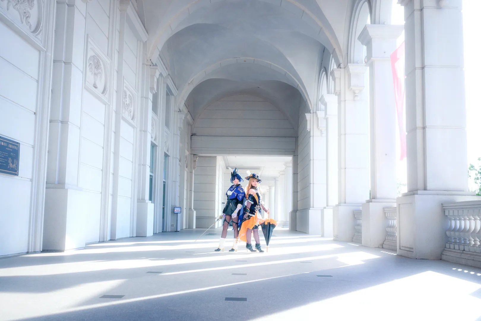 原神, cosplay摄影, 娜维娅cos, 枫丹cos, 克洛琳德cos - 第9张