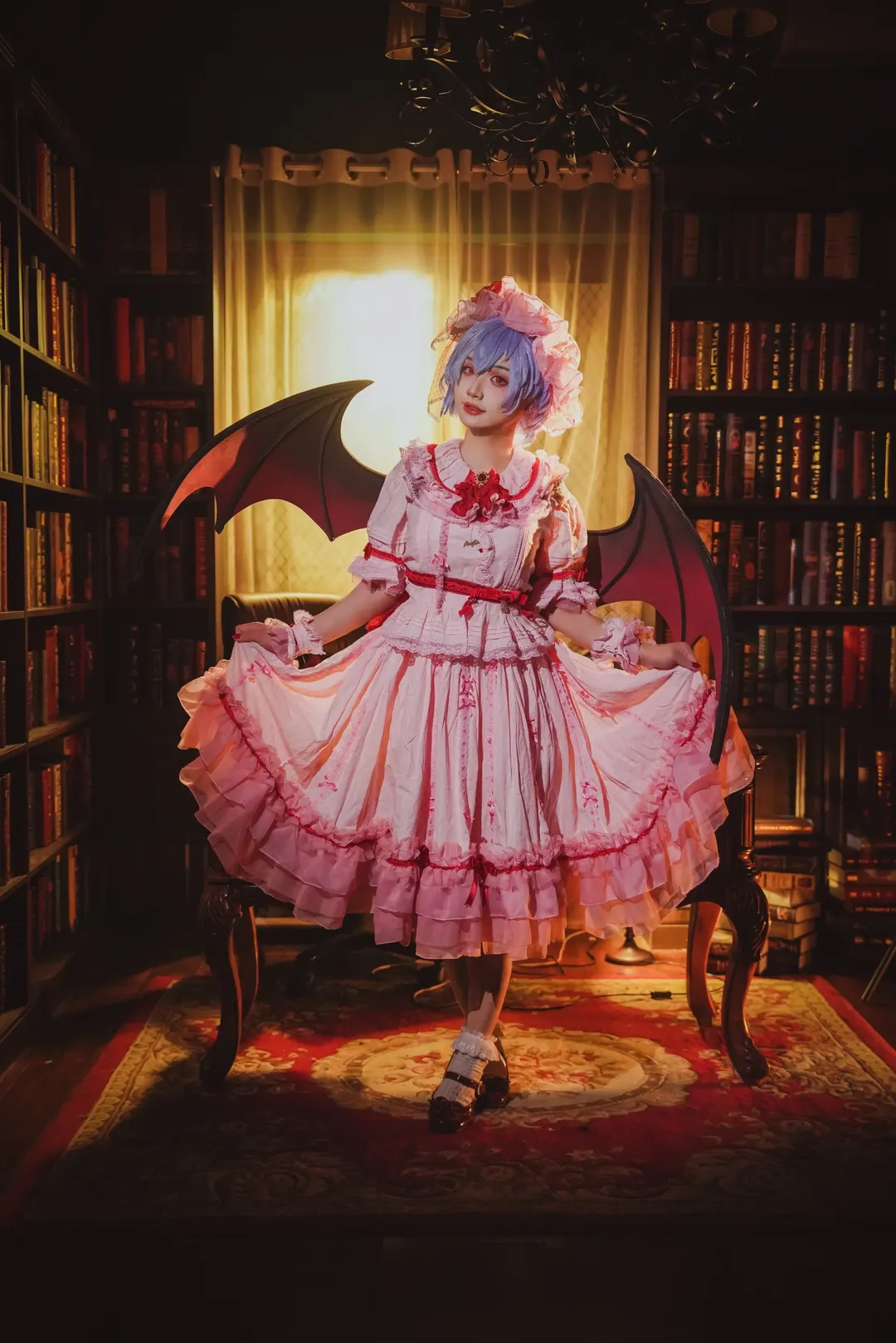 cosplay, 二次元摄影, 东方project, 蕾米莉亚cos, 正片