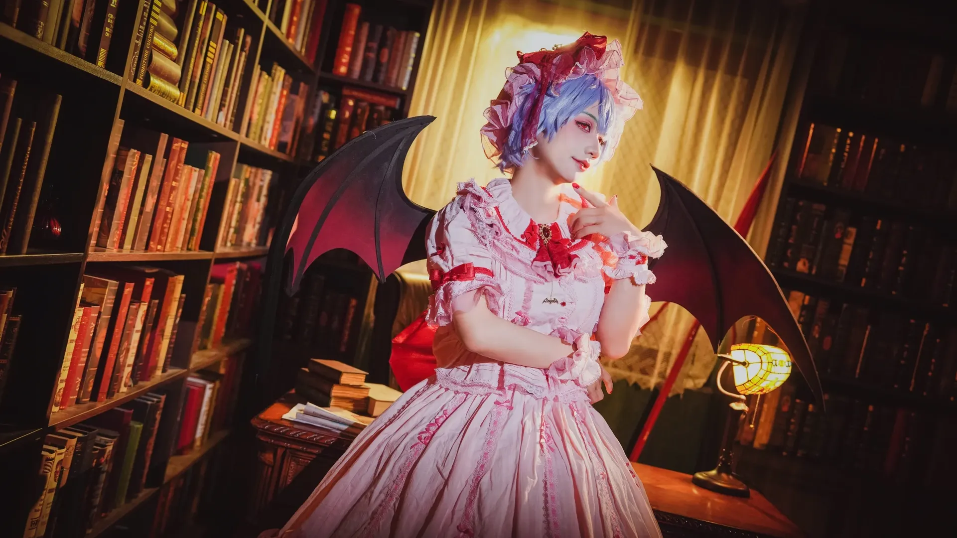 cosplay, 二次元摄影, 东方project, 蕾米莉亚cos, 正片 - 第5张