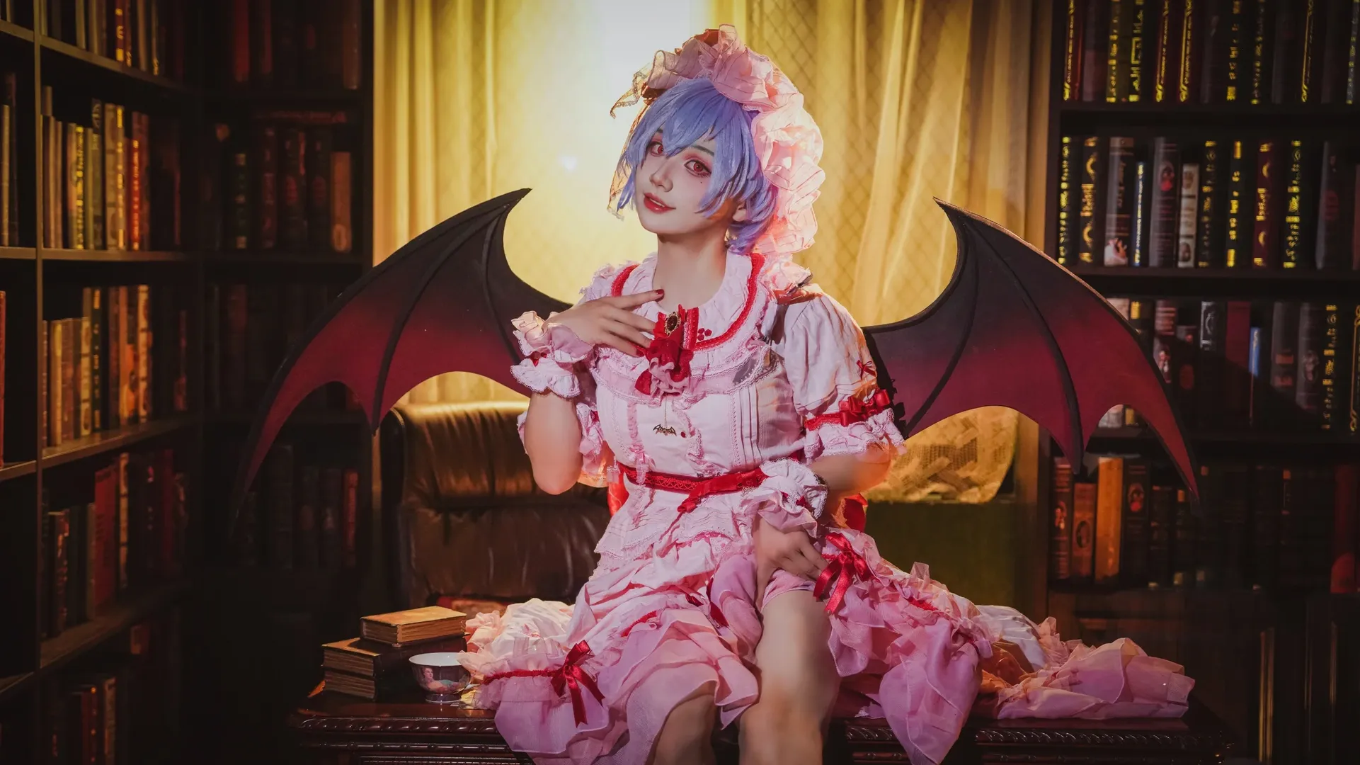 cosplay, 二次元摄影, 东方project, 蕾米莉亚cos, 正片 - 第7张