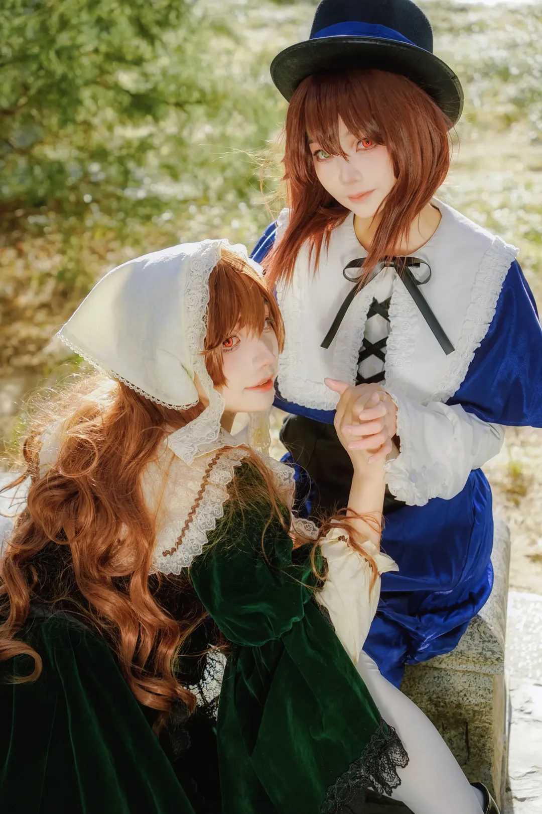 ローゼンメイデン, ペアコスプレ, 翠星石 コスプレ, クラシックロリータ, 蒼星石コスプレ - 1枚目