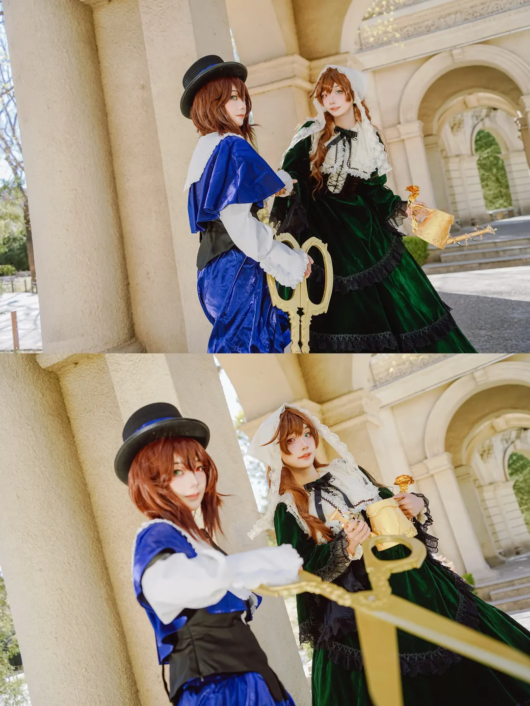 ローゼンメイデン, ペアコスプレ, 翠星石 コスプレ, クラシックロリータ, 蒼星石コスプレ - 5枚目