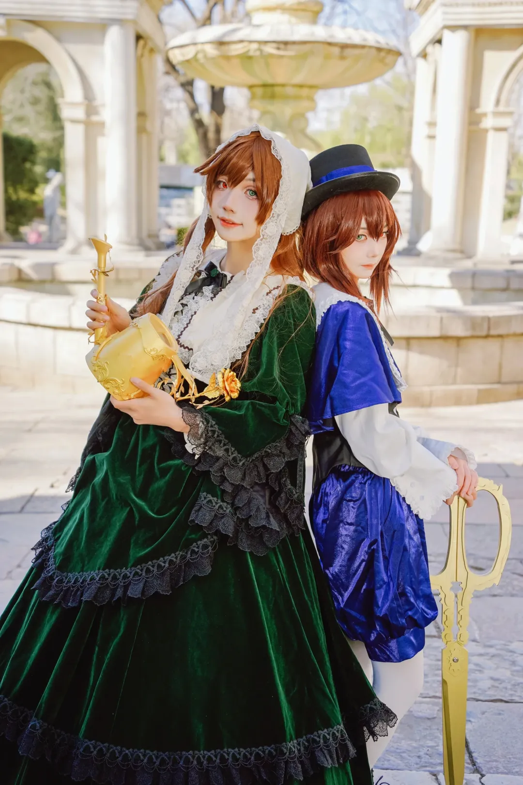 ローゼンメイデン, ペアコスプレ, 翠星石 コスプレ, クラシックロリータ, 蒼星石コスプレ - 7枚目
