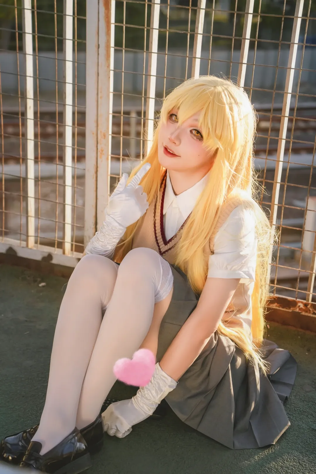 少女写真, JK制服, 食蜂操祈cos, cosplay正片, 某科学的超电磁炮 - 第3张