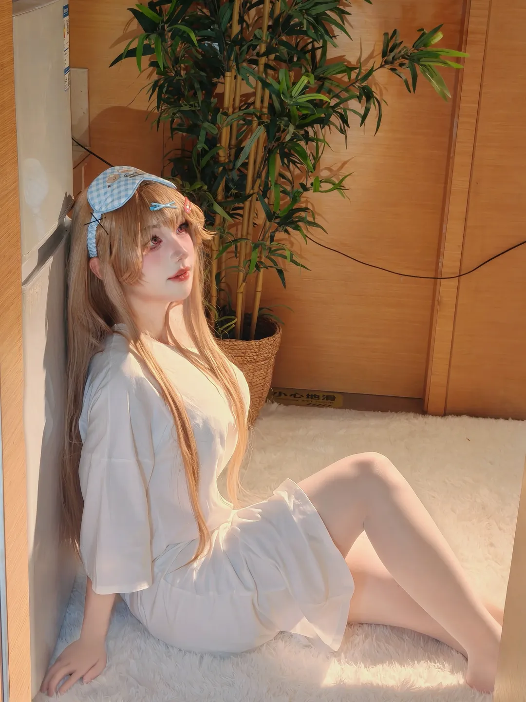 二次元少女, 碧蓝航线, cosplay摄影, 安克雷奇cos, 家居服写真 - 第4张
