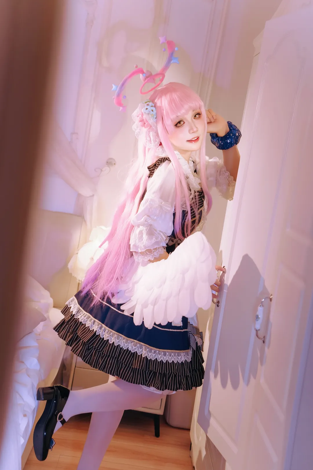 cosplay, 少女写真, 碧蓝档案, 圣园未花cos, 二次元cos - 第2张