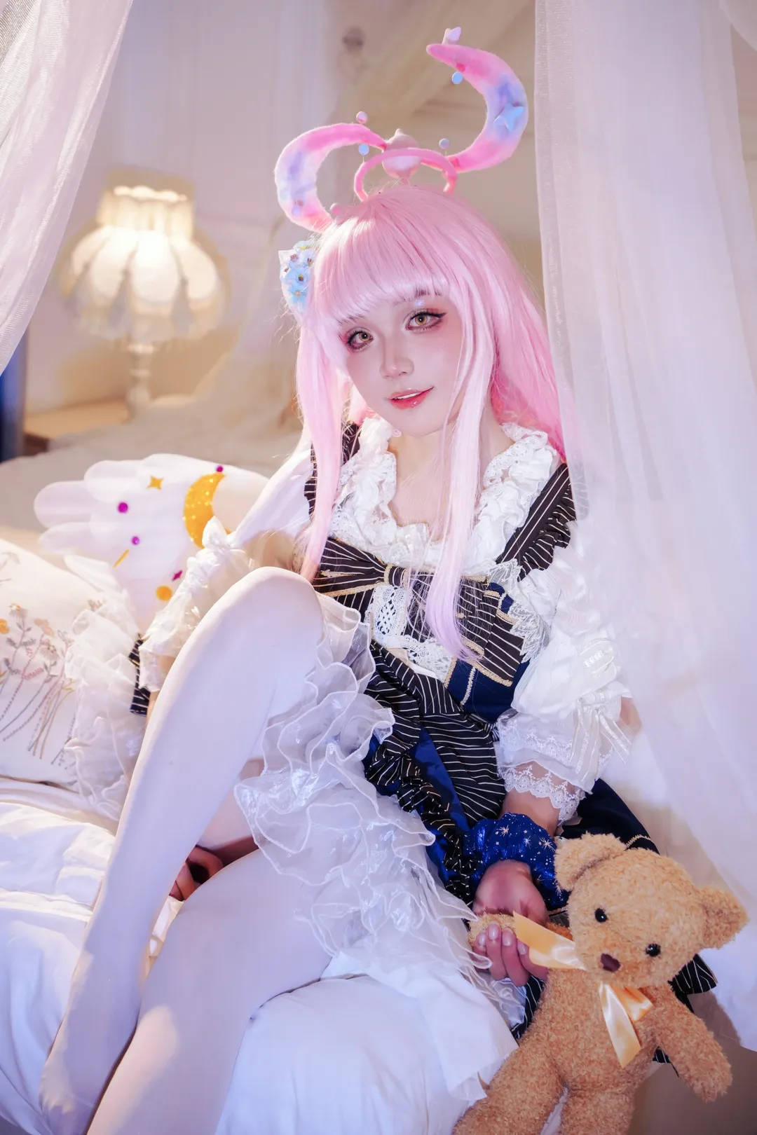 cosplay, 少女写真, 碧蓝档案, 圣园未花cos, 二次元cos - 第3张