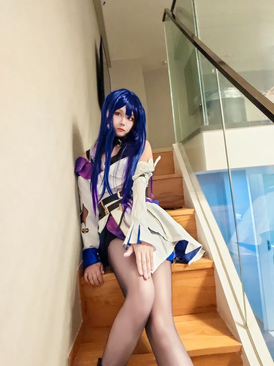 崩坏三, 雷电芽衣cos, cosplay正片, 二次元穿搭, 室内cos摄影 - 第3张