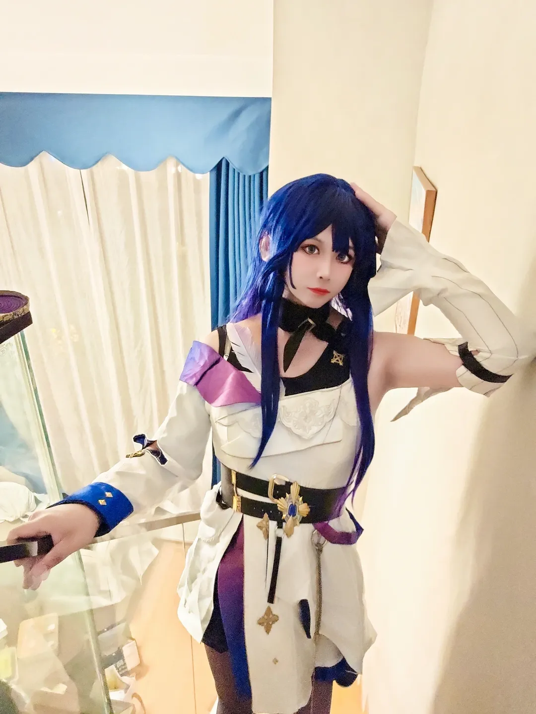 崩坏三, 雷电芽衣cos, cosplay正片, 二次元穿搭, 室内cos摄影 - 第5张