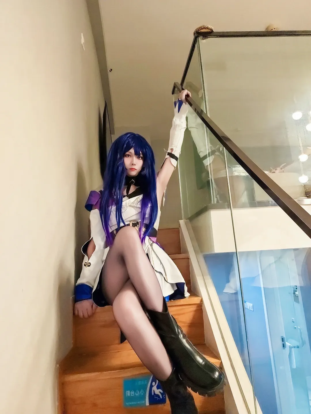 崩坏三, 雷电芽衣cos, cosplay正片, 二次元穿搭, 室内cos摄影 - 第6张