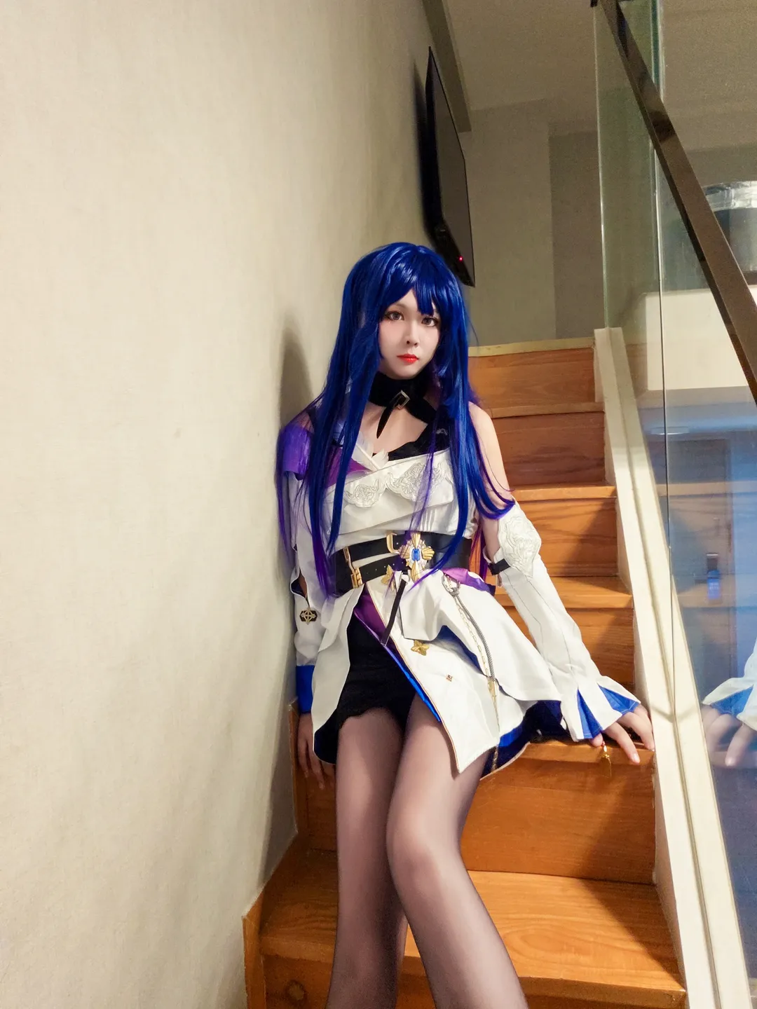 崩坏三, 雷电芽衣cos, cosplay正片, 二次元穿搭, 室内cos摄影 - 第9张