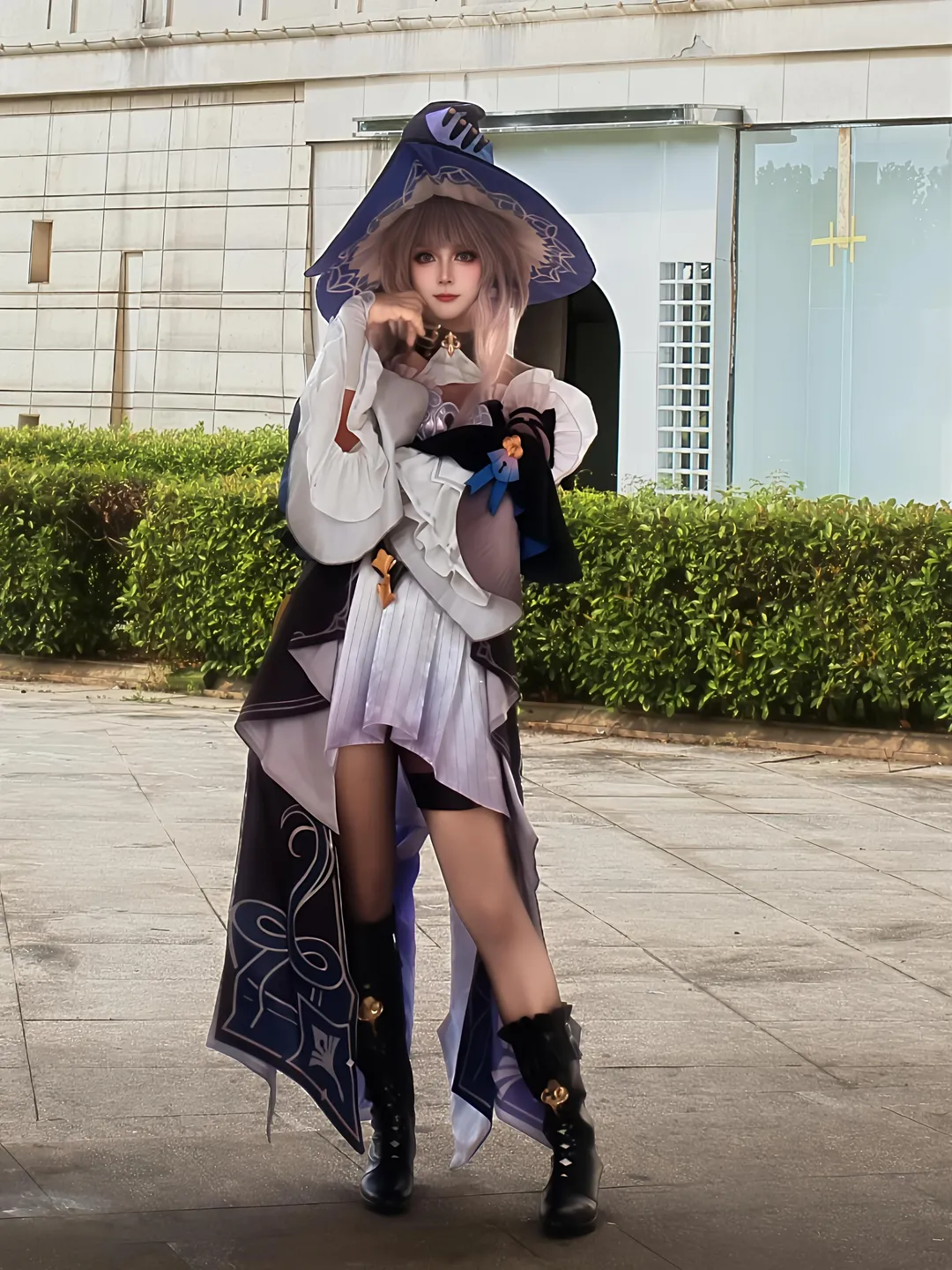 崩坏星穹铁道, 户外摄影, 二次元cosplay, 大黑塔cos, 魔法师装扮 - 第13张