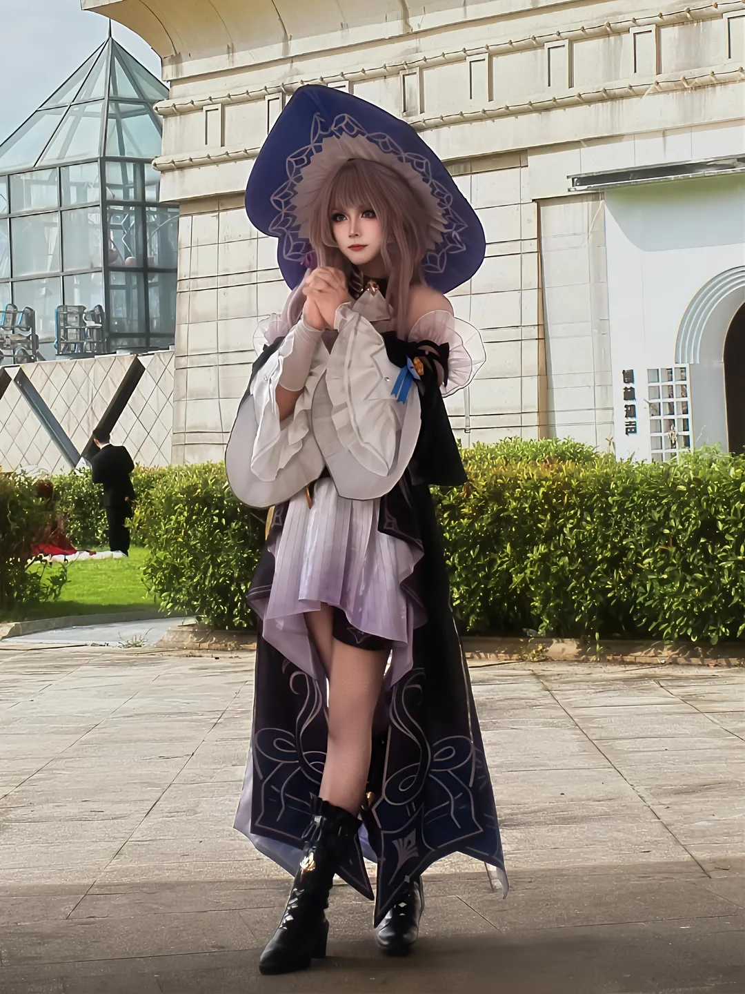 崩坏星穹铁道, 户外摄影, 二次元cosplay, 大黑塔cos, 魔法师装扮 - 第9张