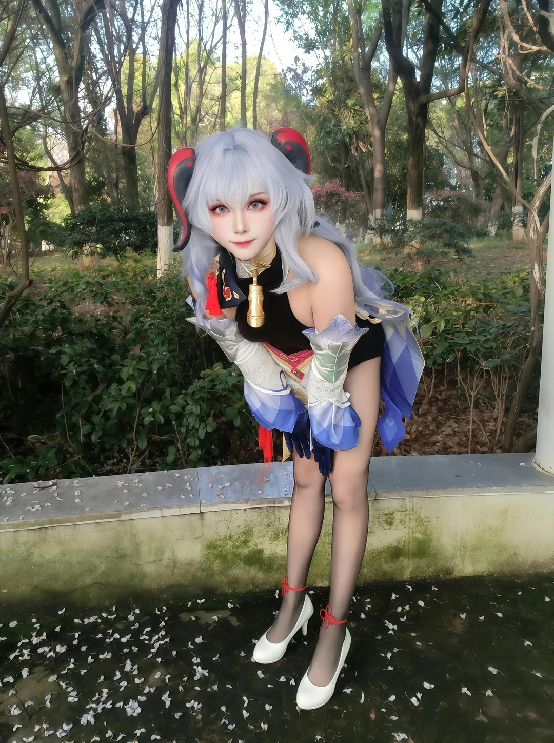 2D, Genshin Impact, Ganyu Cosplay, Liyue character, Cosplay sharing - Image 10