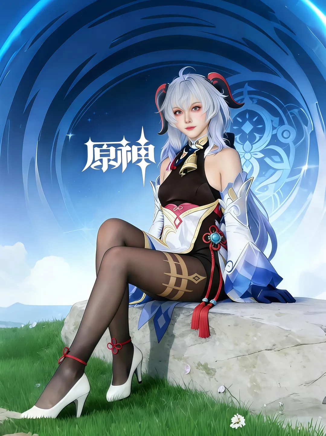 2D, Genshin Impact, Ganyu Cosplay, Liyue character, Cosplay sharing - Image 15