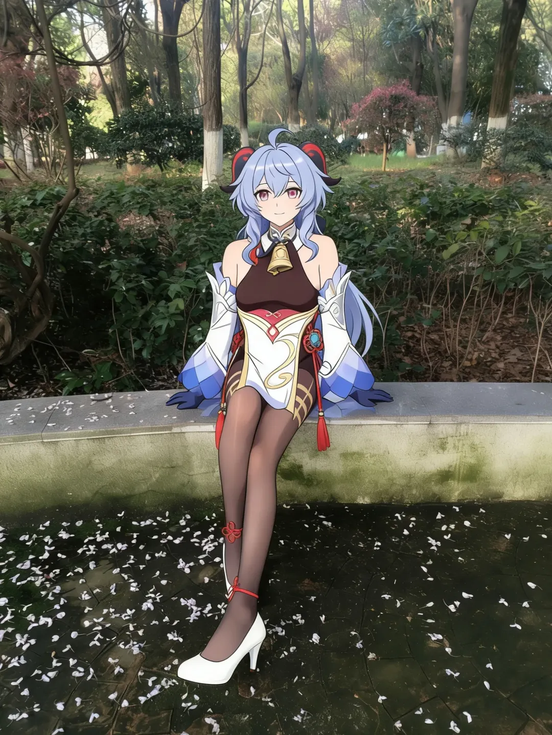 2D, Genshin Impact, Ganyu Cosplay, Liyue character, Cosplay sharing - Image 17