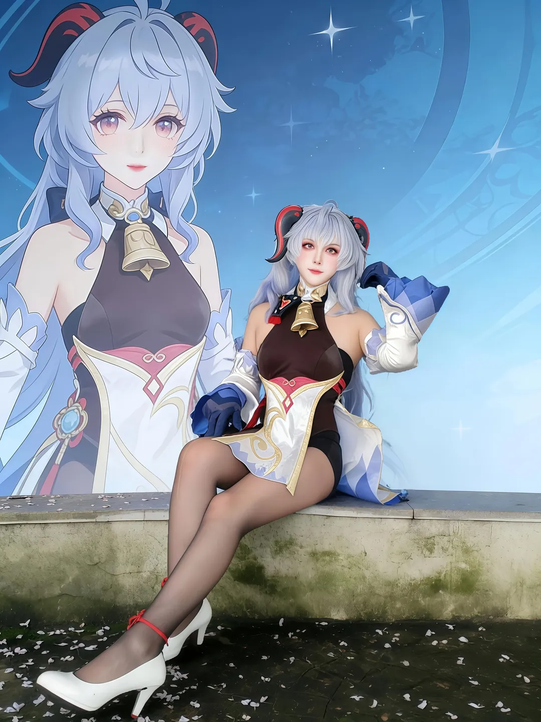 2D, Genshin Impact, Ganyu Cosplay, Liyue character, Cosplay sharing - Image 7