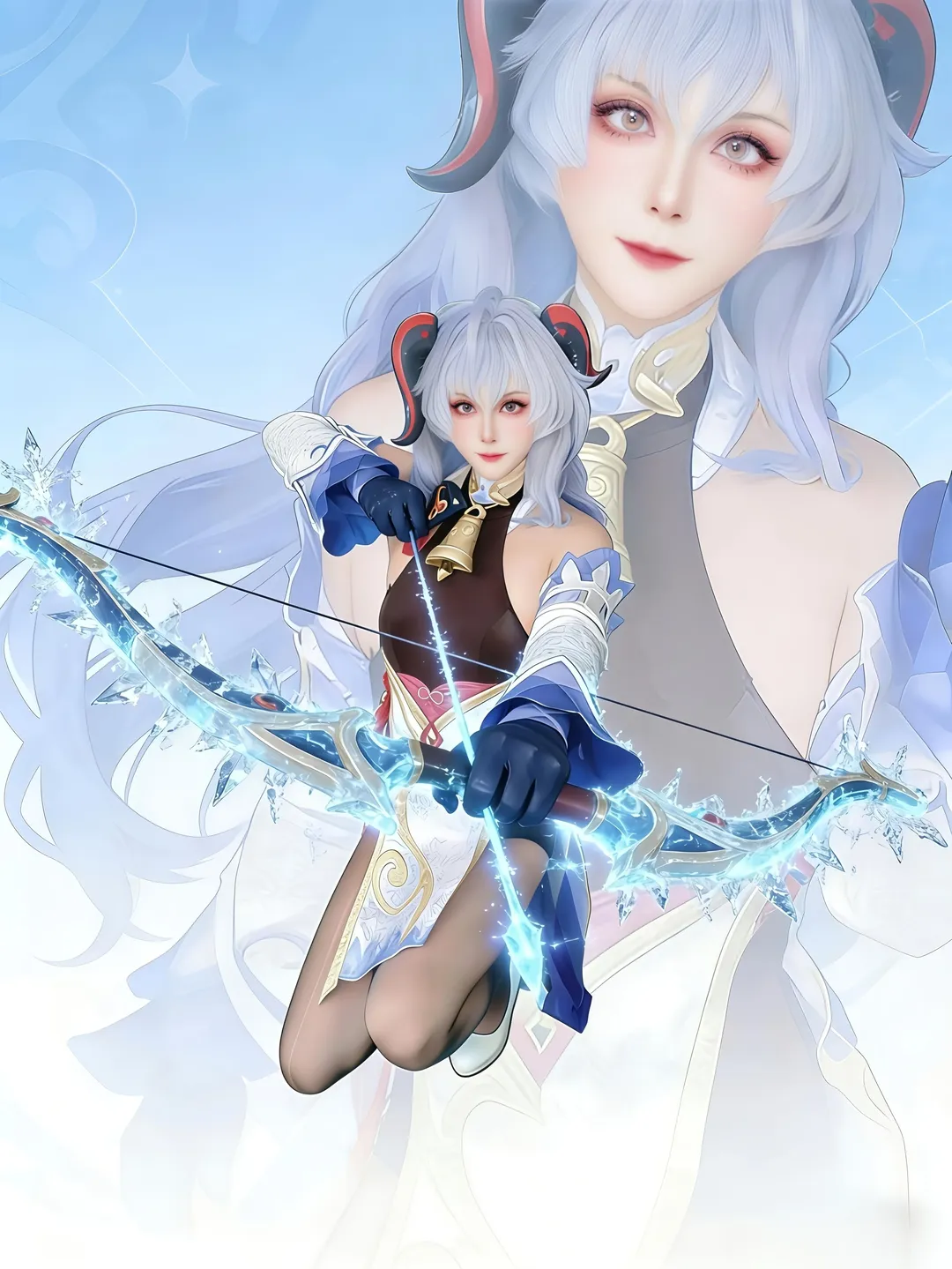 2D, Genshin Impact, Ganyu Cosplay, Liyue character, Cosplay sharing - Image 8