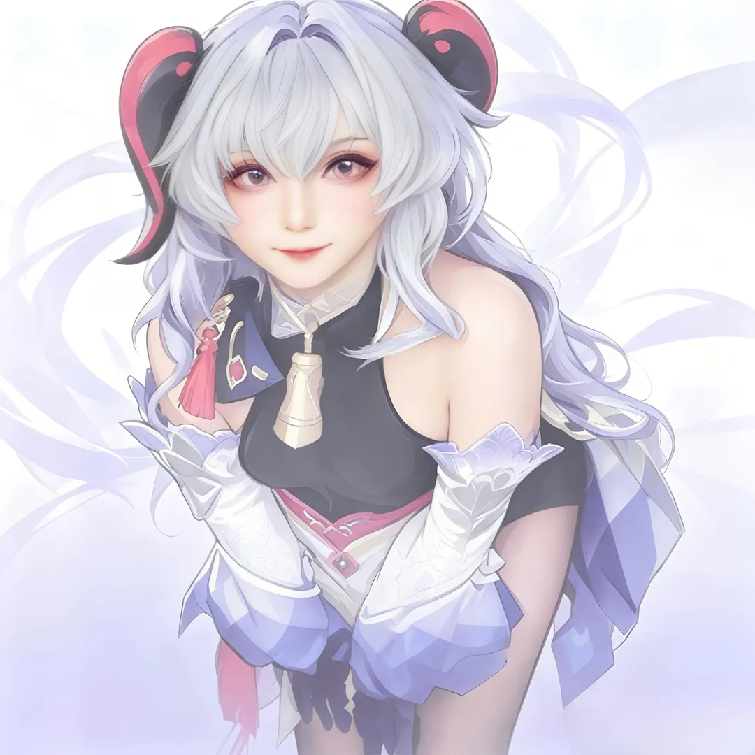 2D, Genshin Impact, Ganyu Cosplay, Liyue character, Cosplay sharing - Image 9