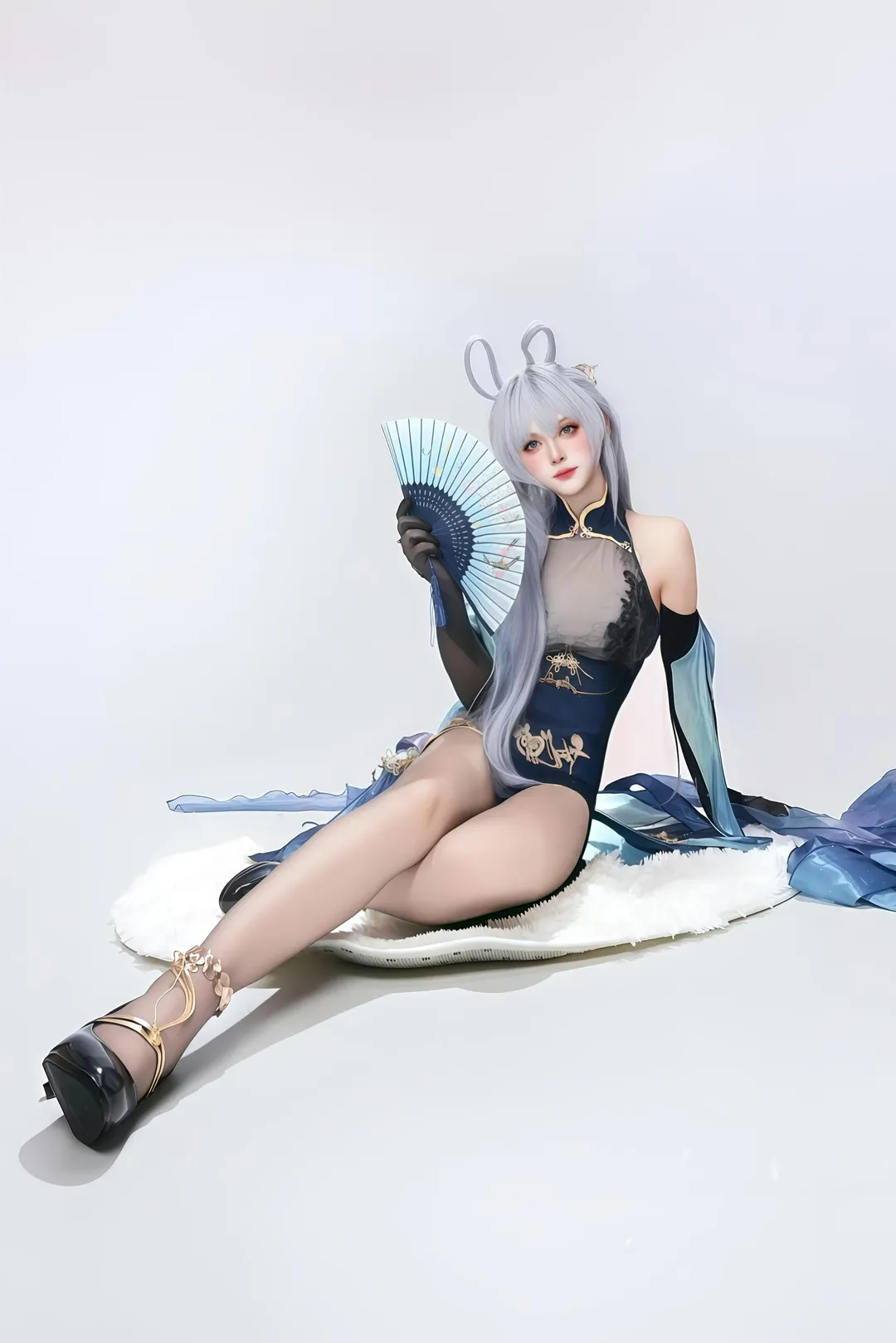 碧蓝航线, cos正片, 二次元cosplay, 旗袍造型, 花园cos - 第10张