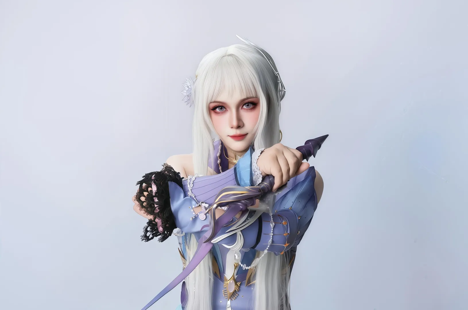 漫展返图, 二次元装扮, 国漫cosplay, 圣采儿cos, 神印王座 - 第2张