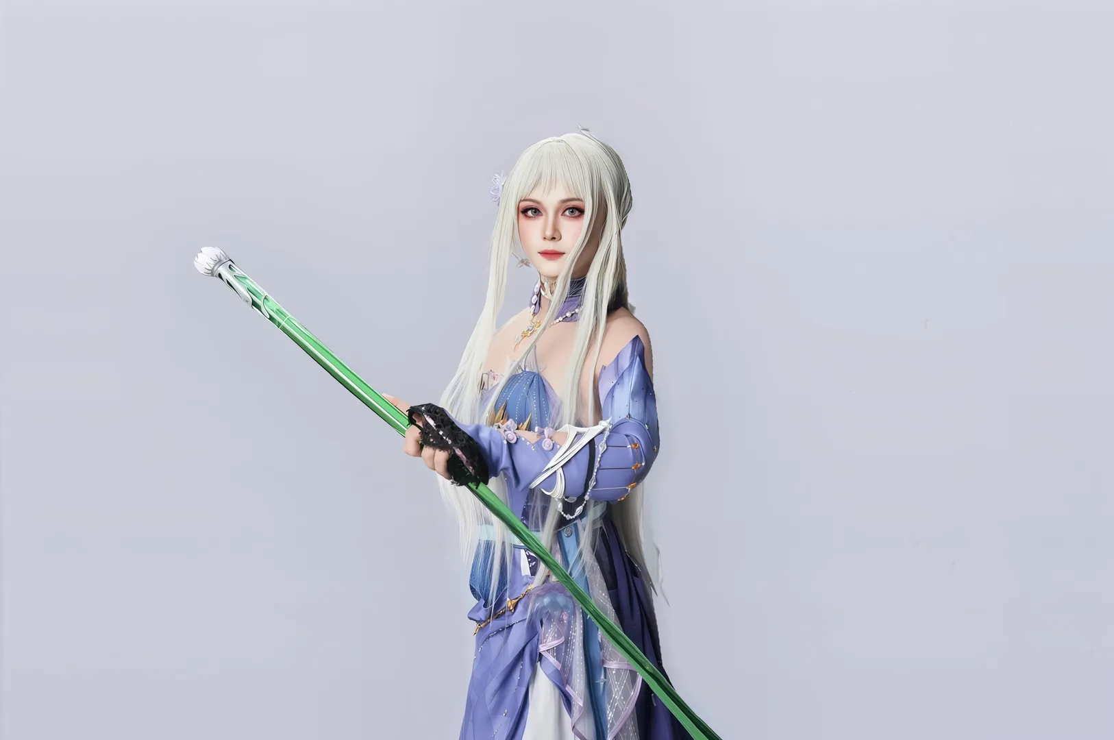 漫展返图, 二次元装扮, 国漫cosplay, 圣采儿cos, 神印王座 - 第8张