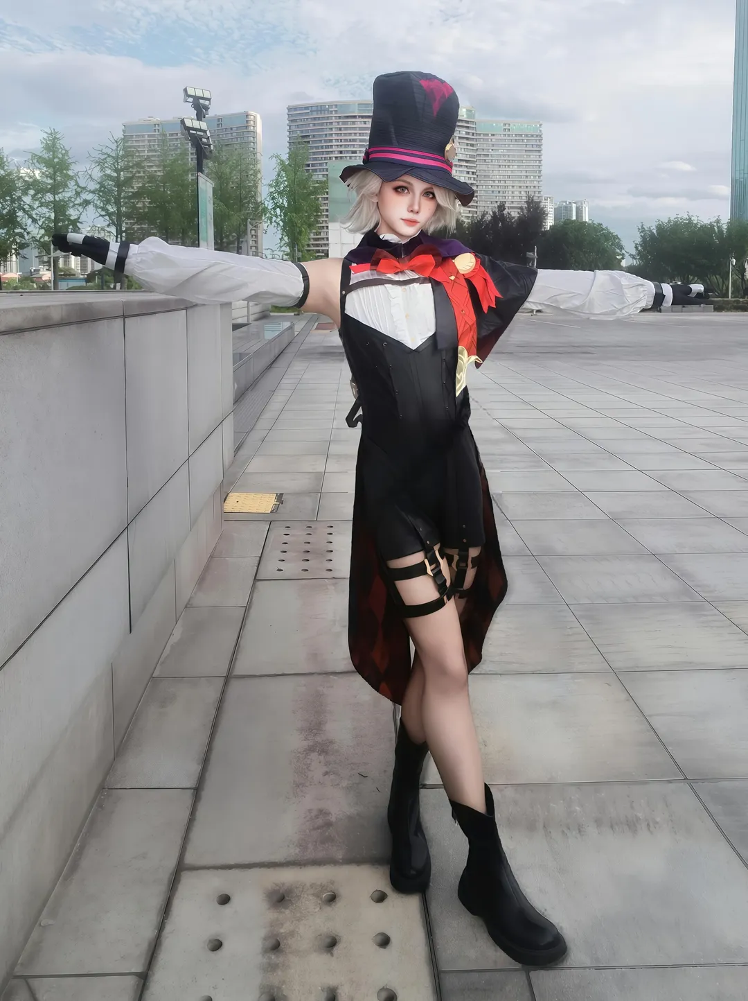 原神, cosplay, 户外摄影, 魔术师, 林尼cos - 第10张