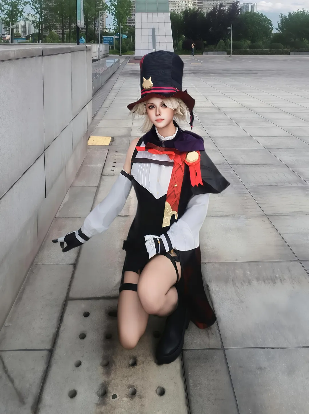 原神, cosplay, 户外摄影, 魔术师, 林尼cos - 第11张