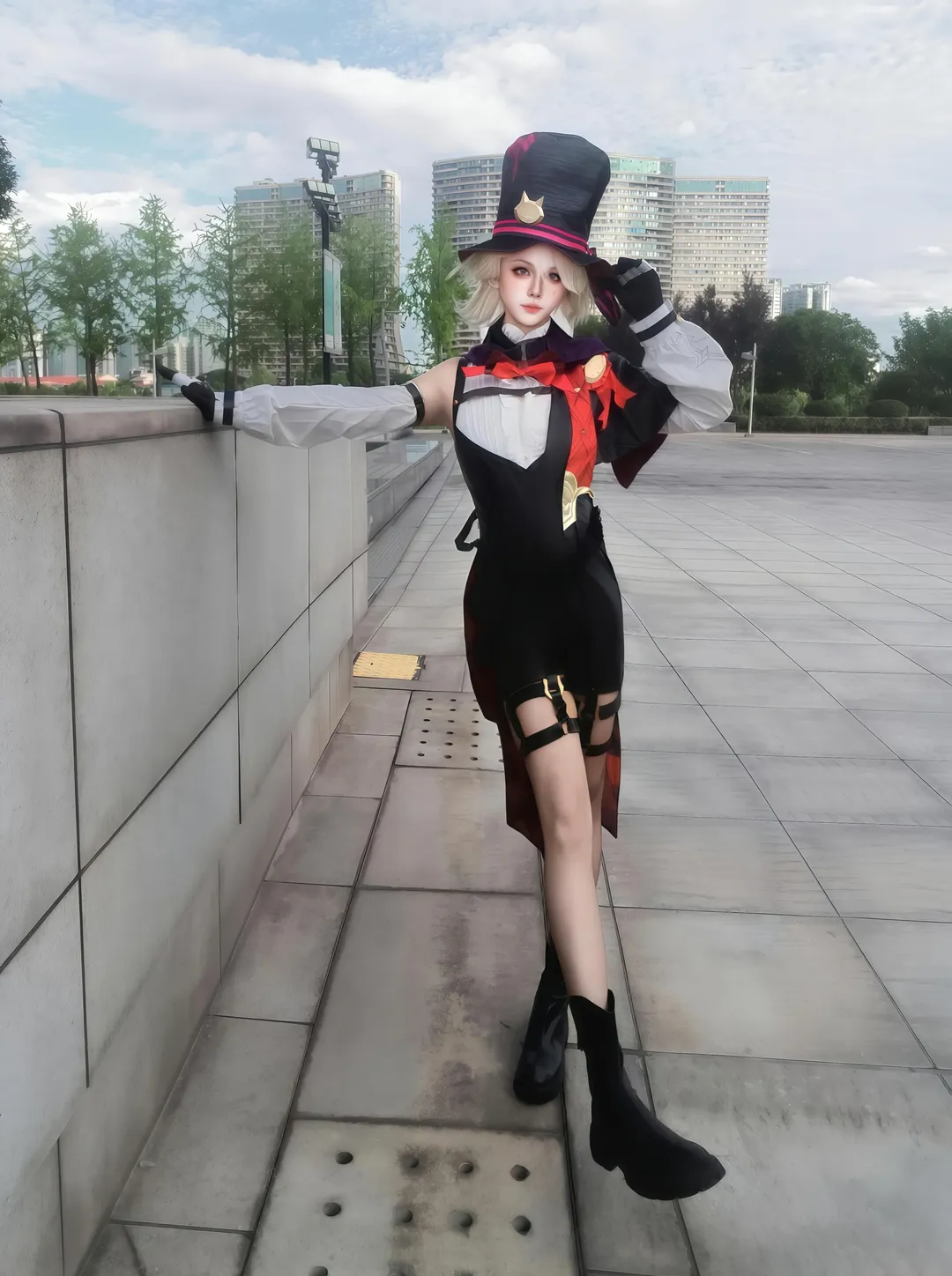 原神, cosplay, 户外摄影, 魔术师, 林尼cos - 第12张