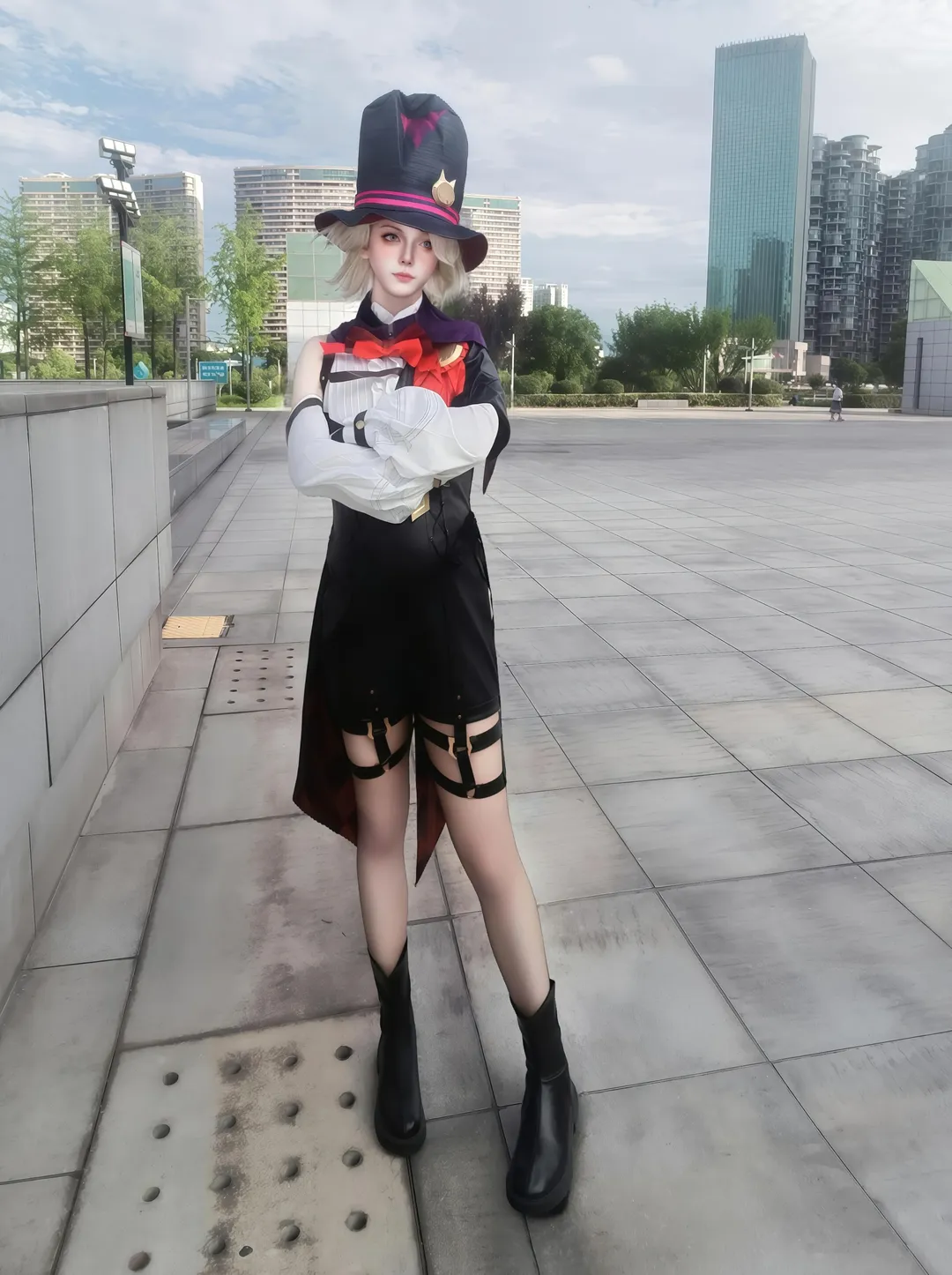 原神, cosplay, 户外摄影, 魔术师, 林尼cos - 第3张