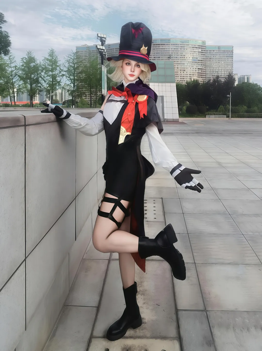 原神, cosplay, 户外摄影, 魔术师, 林尼cos