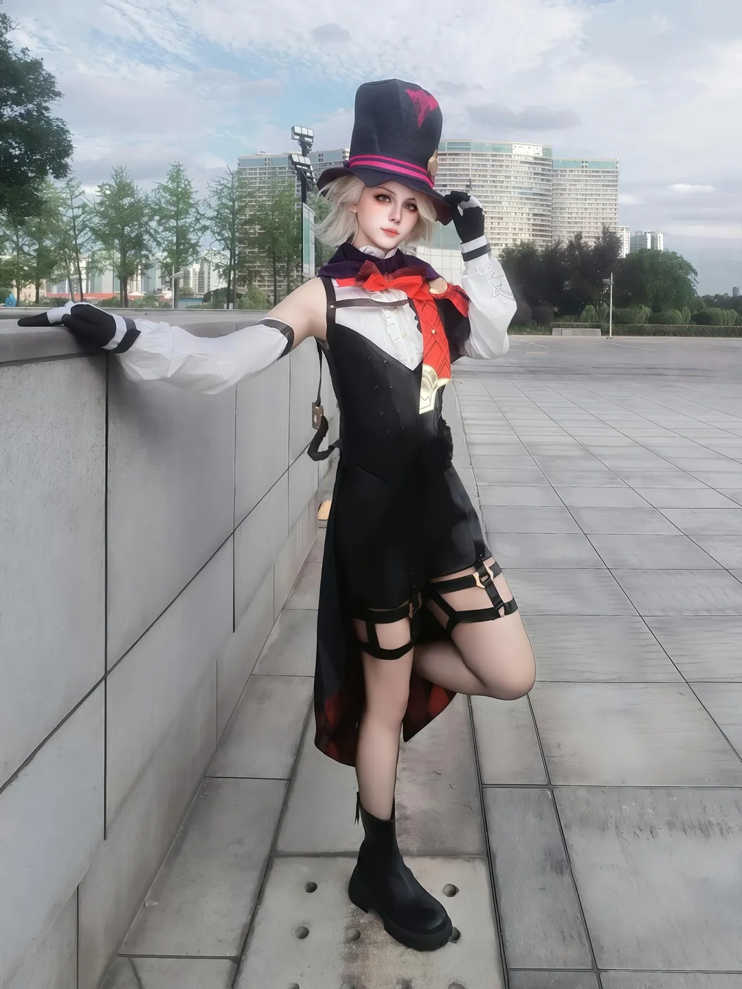 原神, cosplay, 户外摄影, 魔术师, 林尼cos - 第8张
