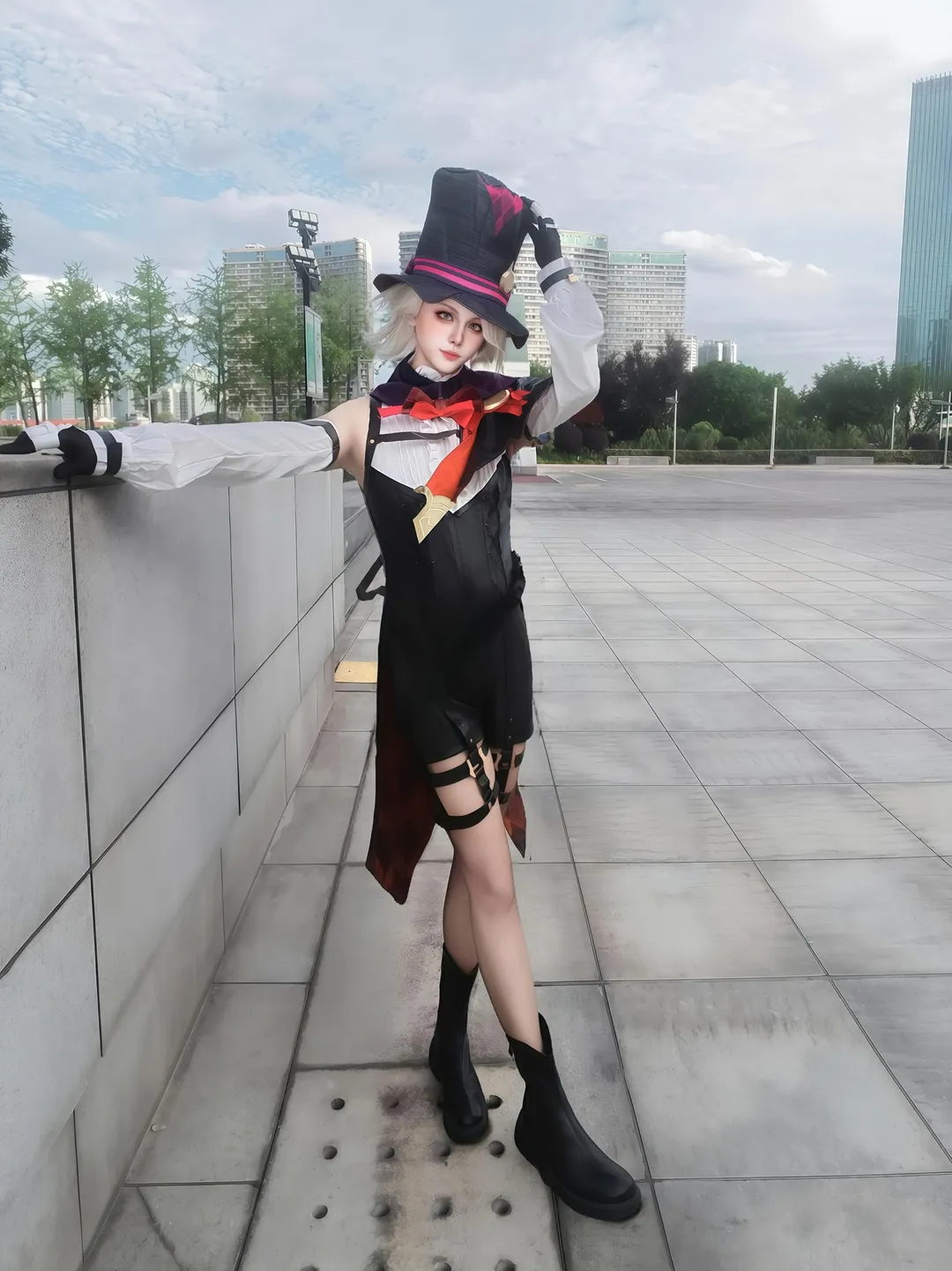 原神, cosplay, 户外摄影, 魔术师, 林尼cos - 第9张