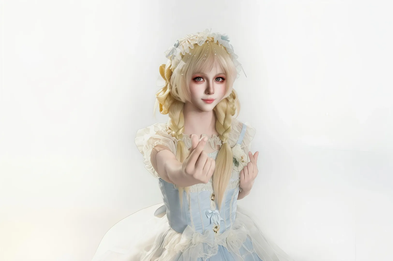 Cosplay, 二次元摄影, Lolita穿搭, 正片, 三坑少女 - 第1张
