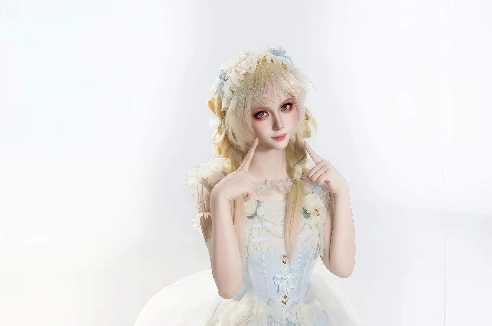 Cosplay, 二次元摄影, Lolita穿搭, 正片, 三坑少女 - 第2张