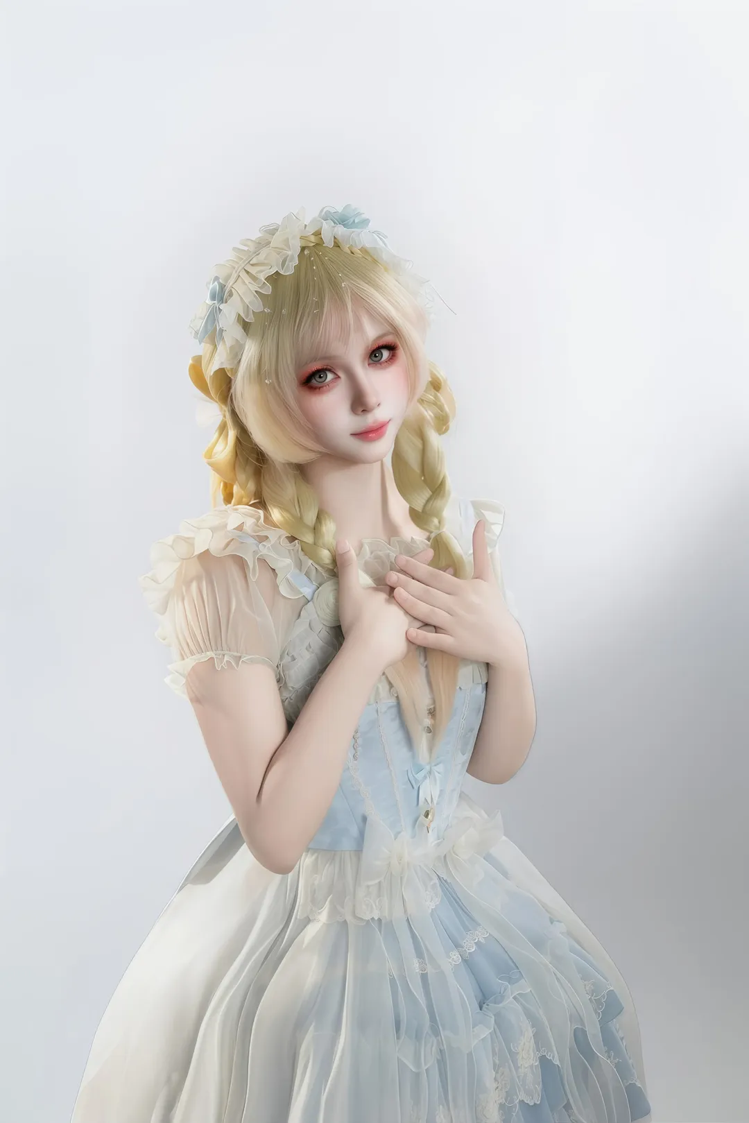 Cosplay, 二次元摄影, Lolita穿搭, 正片, 三坑少女 - 第4张