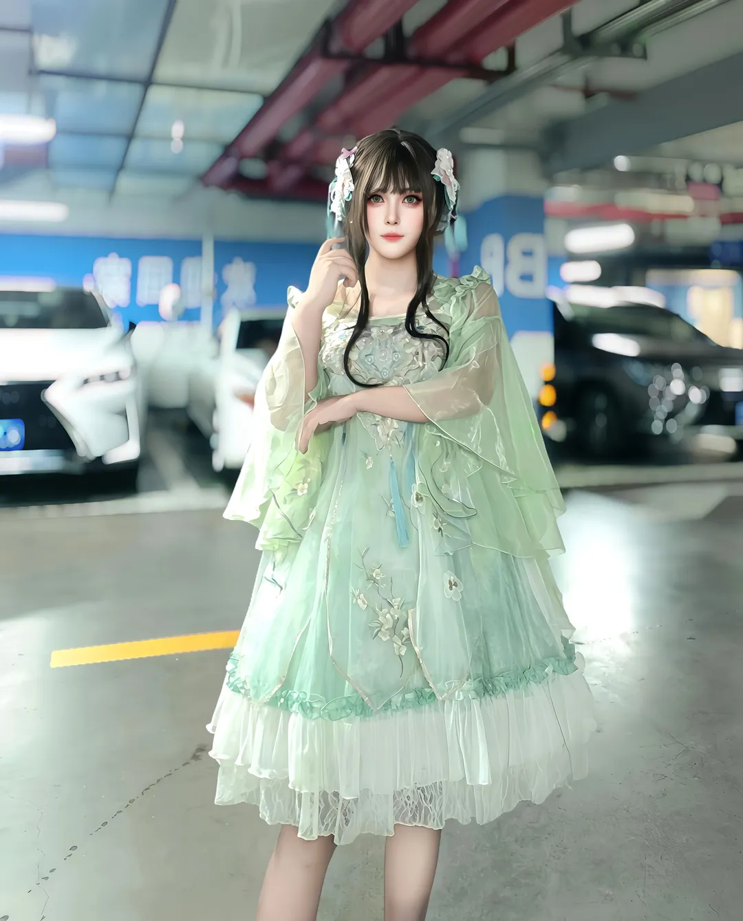 二次元コスプレ, 中国風写真, コスプレ日常, 中華風ロリータ, 漢服ロリィタ コーデ - 10枚目