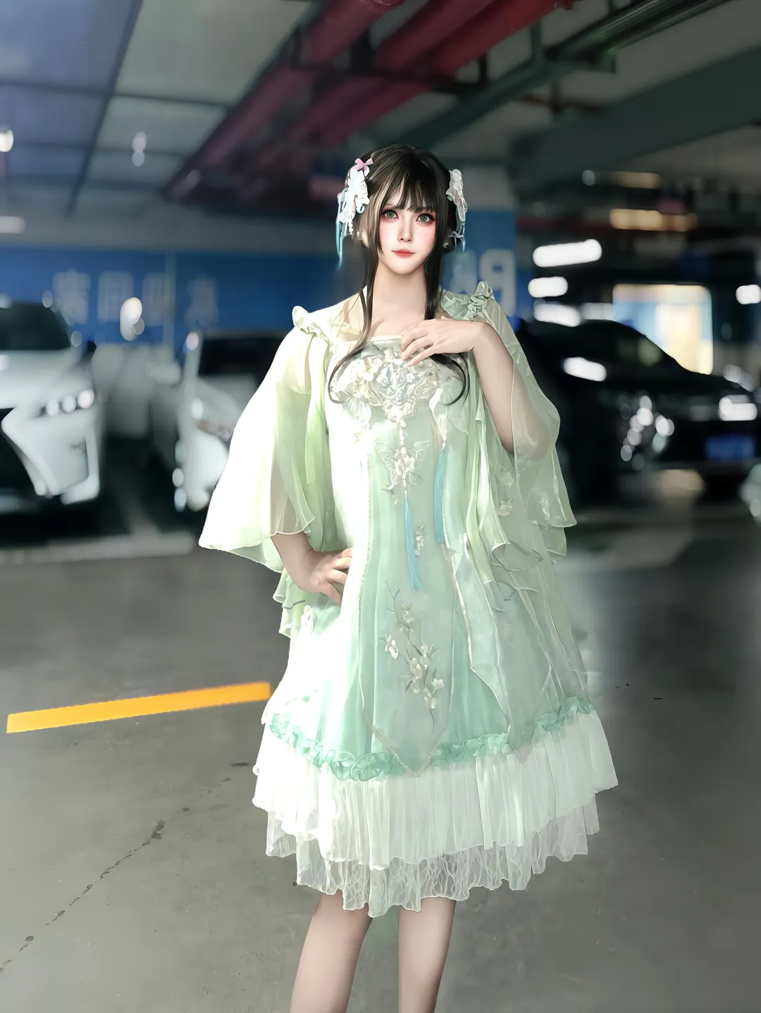 二次元コスプレ, 中国風写真, コスプレ日常, 中華風ロリータ, 漢服ロリィタ コーデ - 11枚目