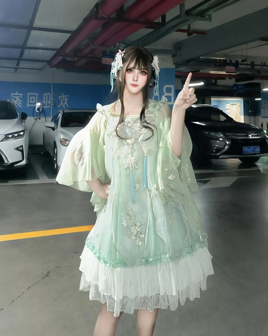 二次元コスプレ, 中国風写真, コスプレ日常, 中華風ロリータ, 漢服ロリィタ コーデ - 12枚目