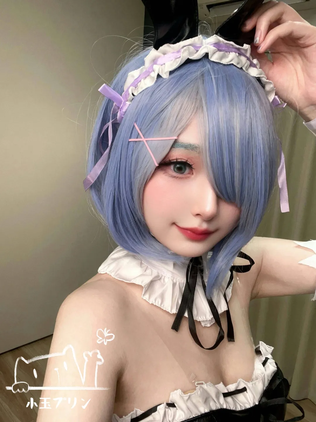 Re:ゼロから始める異世界生活, レム コスプレ, 二次元共有, バニーガールのスタイル, メーデー休暇 - 1枚目