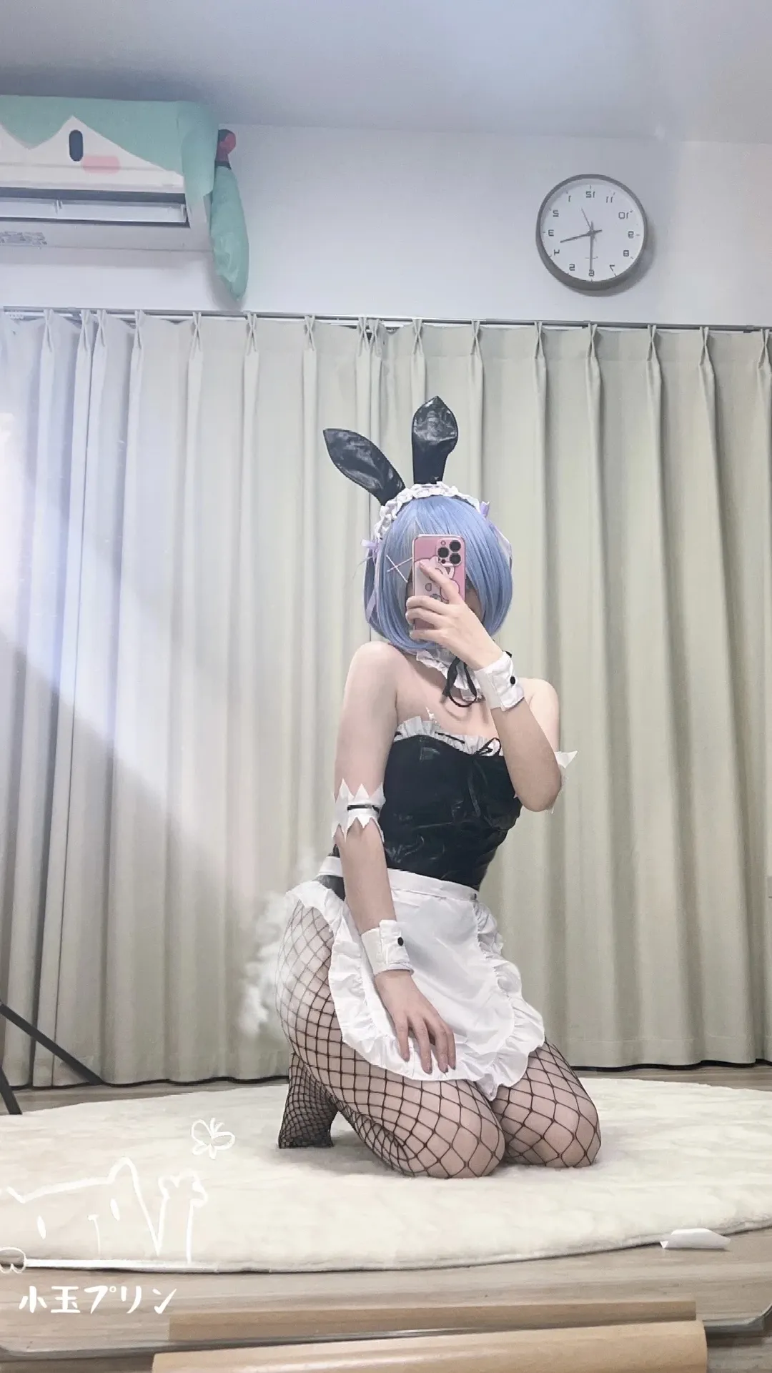 Re:ゼロから始める異世界生活, レム コスプレ, 二次元共有, バニーガールのスタイル, メーデー休暇 - 3枚目