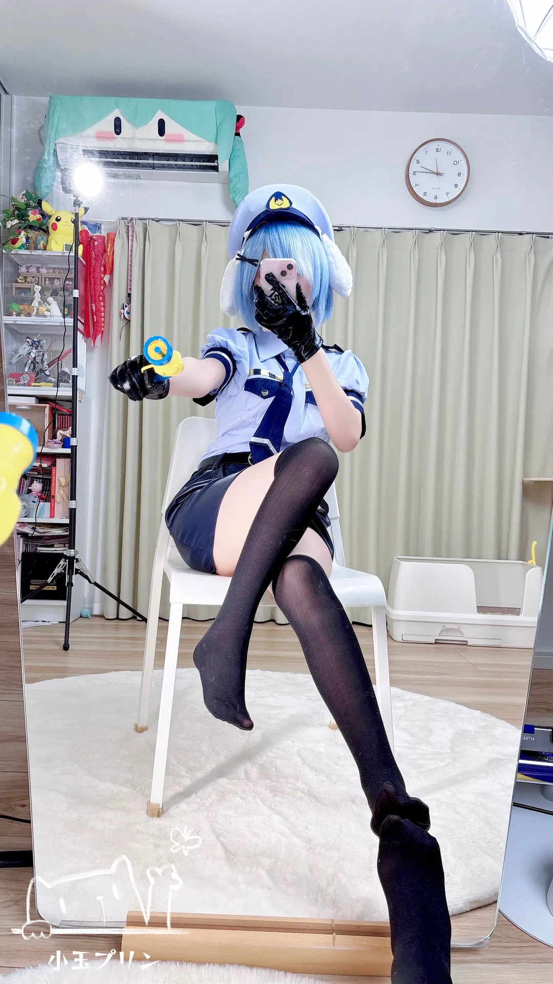 从零开始的异世界生活, 蕾姆cos, 二次元cos, 制服cosplay, 犬耳警官 - 第1张