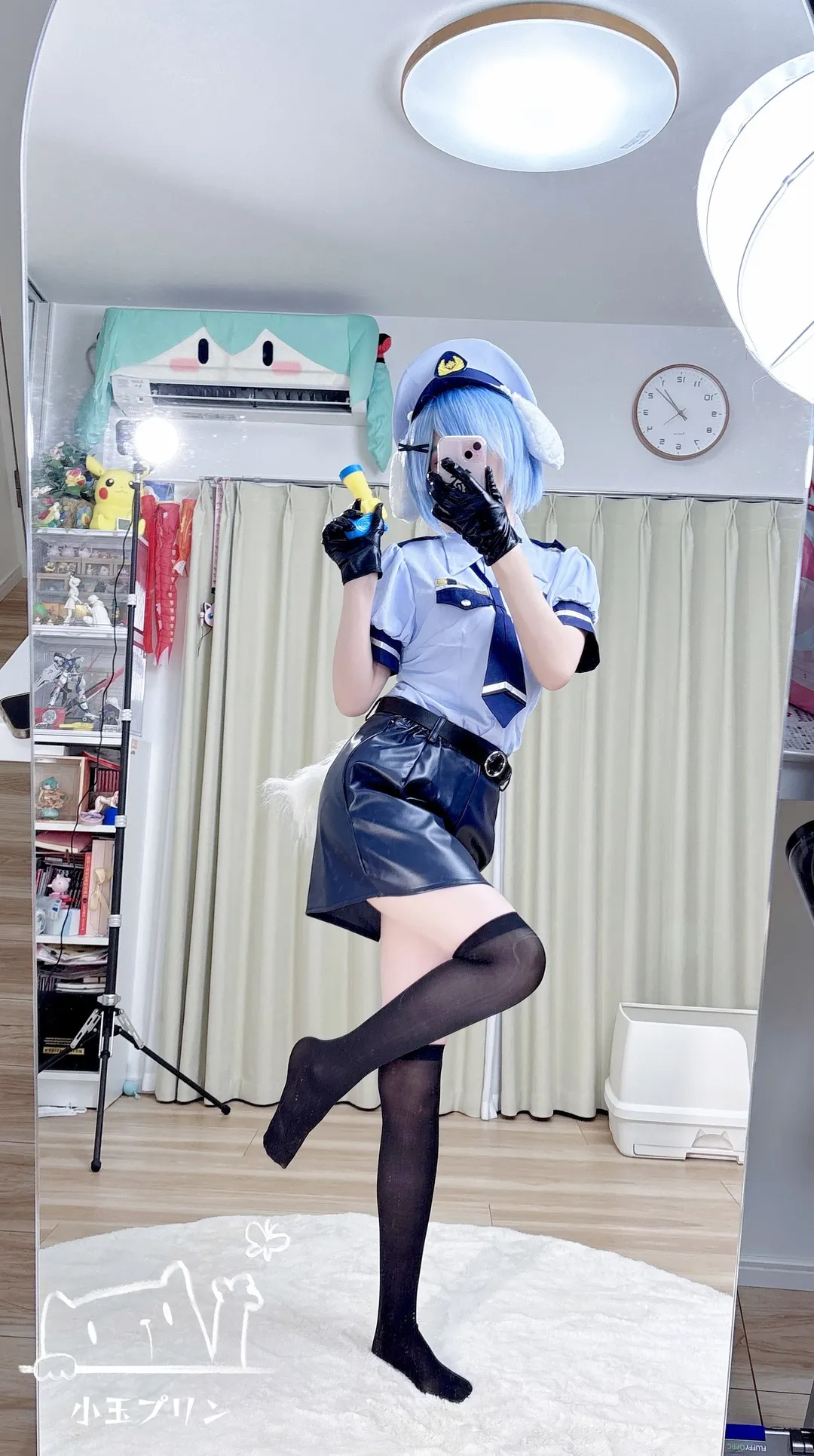 Re:ZERO -Starting Life in Another World-, Rem cosplay, Anime cosplay, Uniform cosplay, Dog ear police officer
