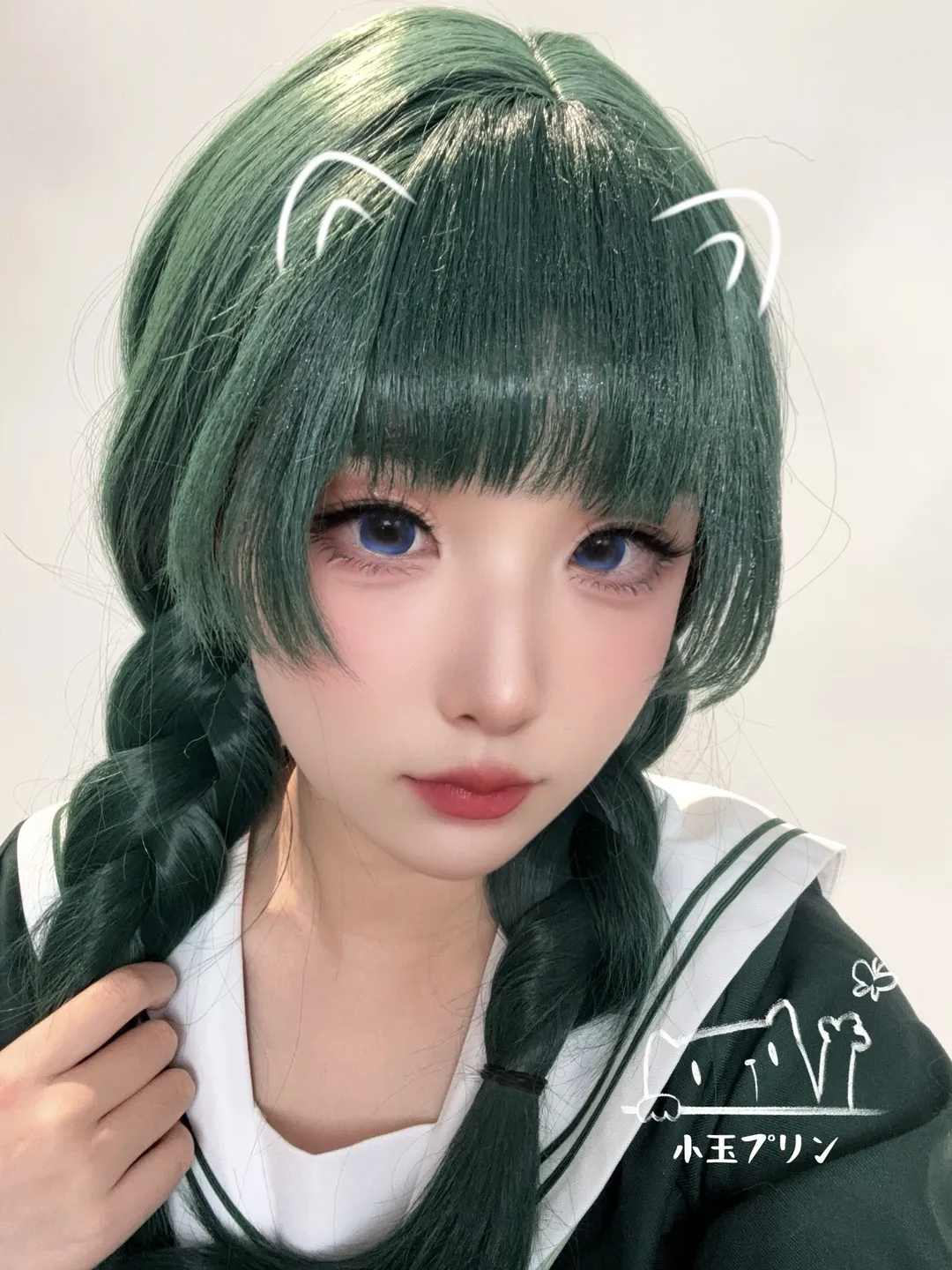 药屋少女的呢喃, jk制服, 二次元分享, 药屋猫猫cos, cos日常